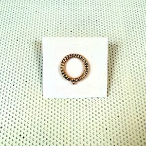 Elegant Rose Gold Wreath Pin
